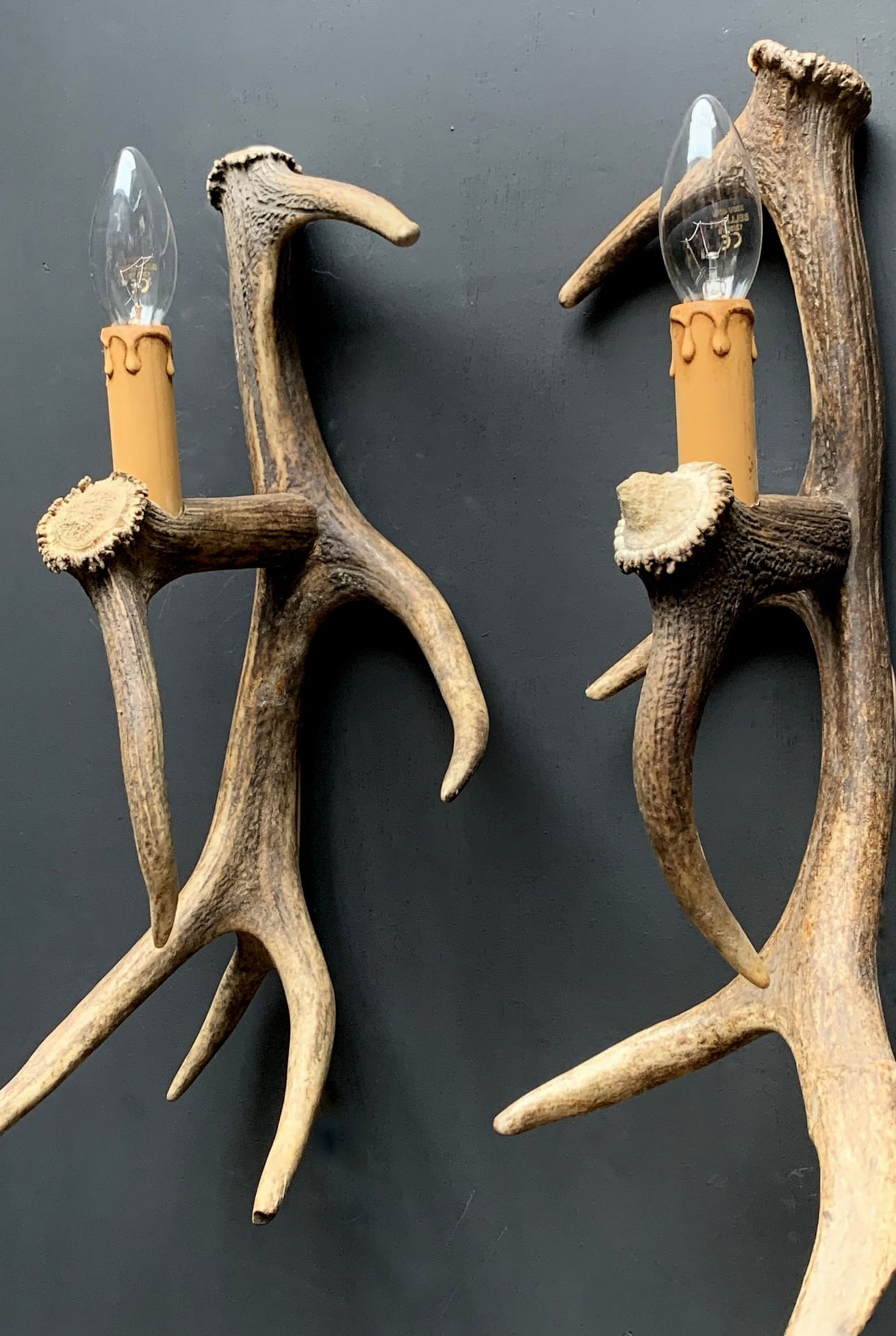 Wandlamp gewei