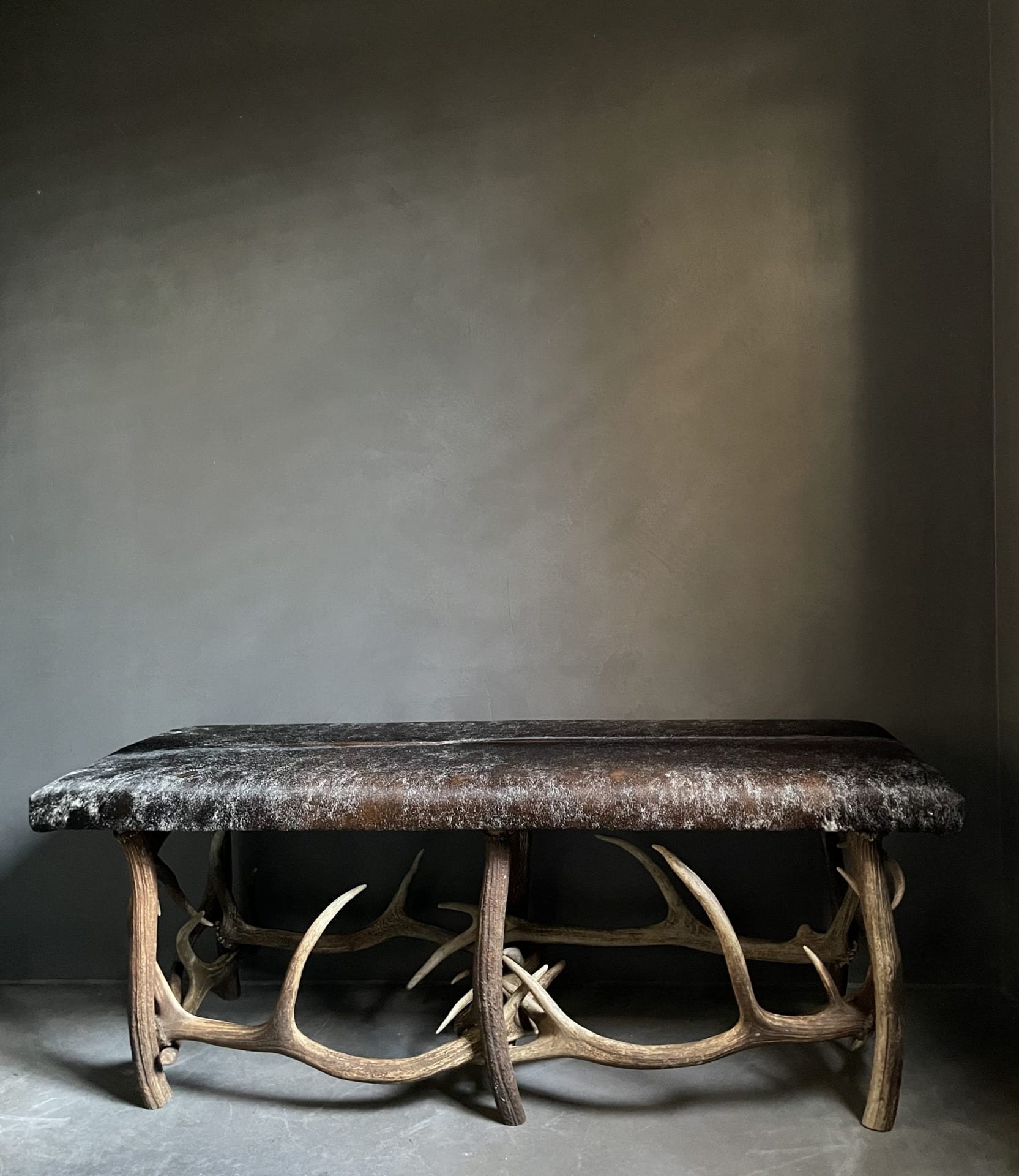Antler bench
