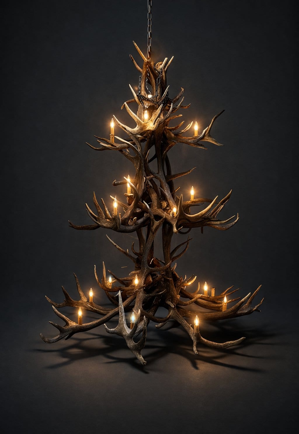 Antler lamp XXL