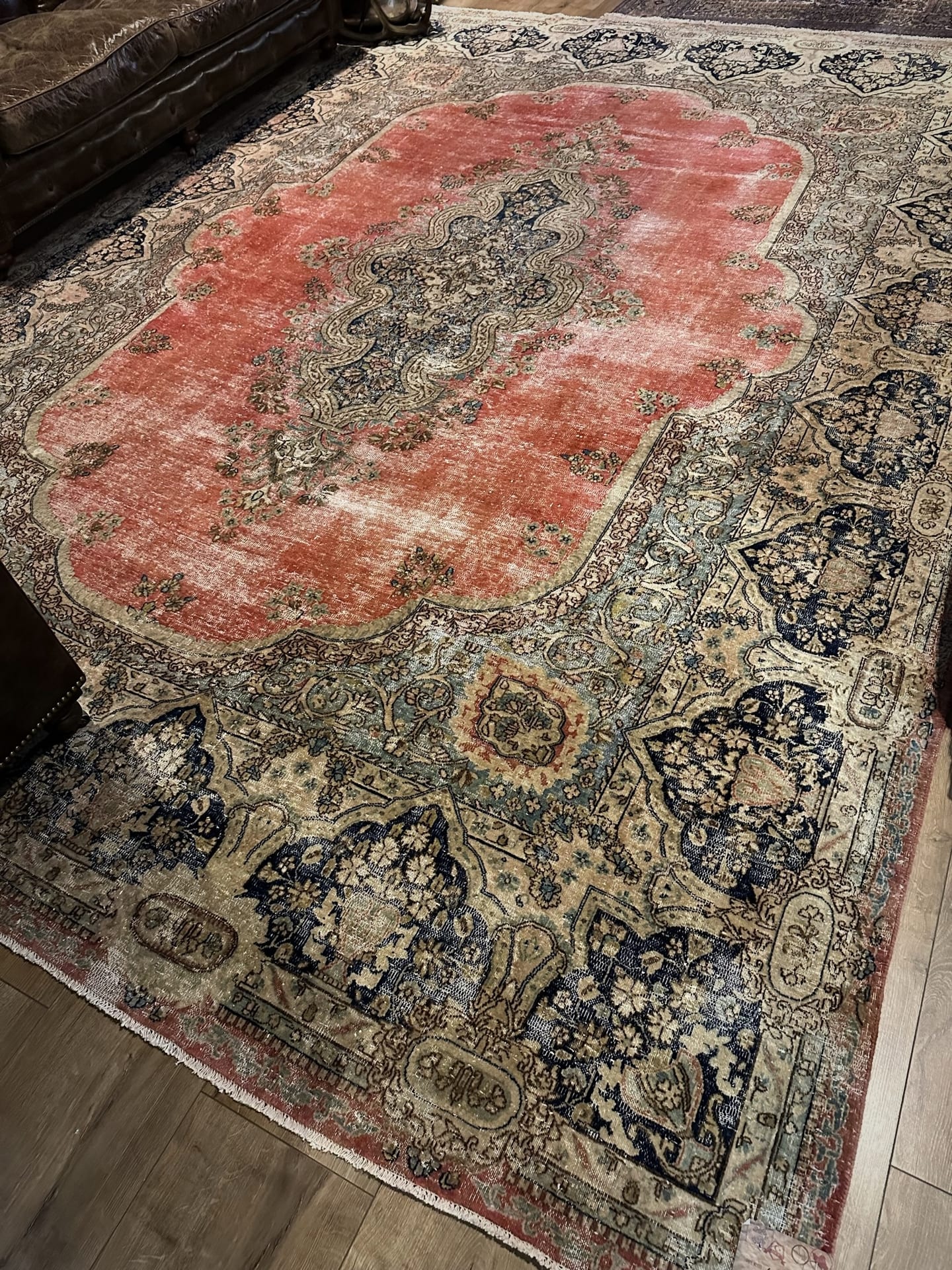 Vintage Perzich Teppich