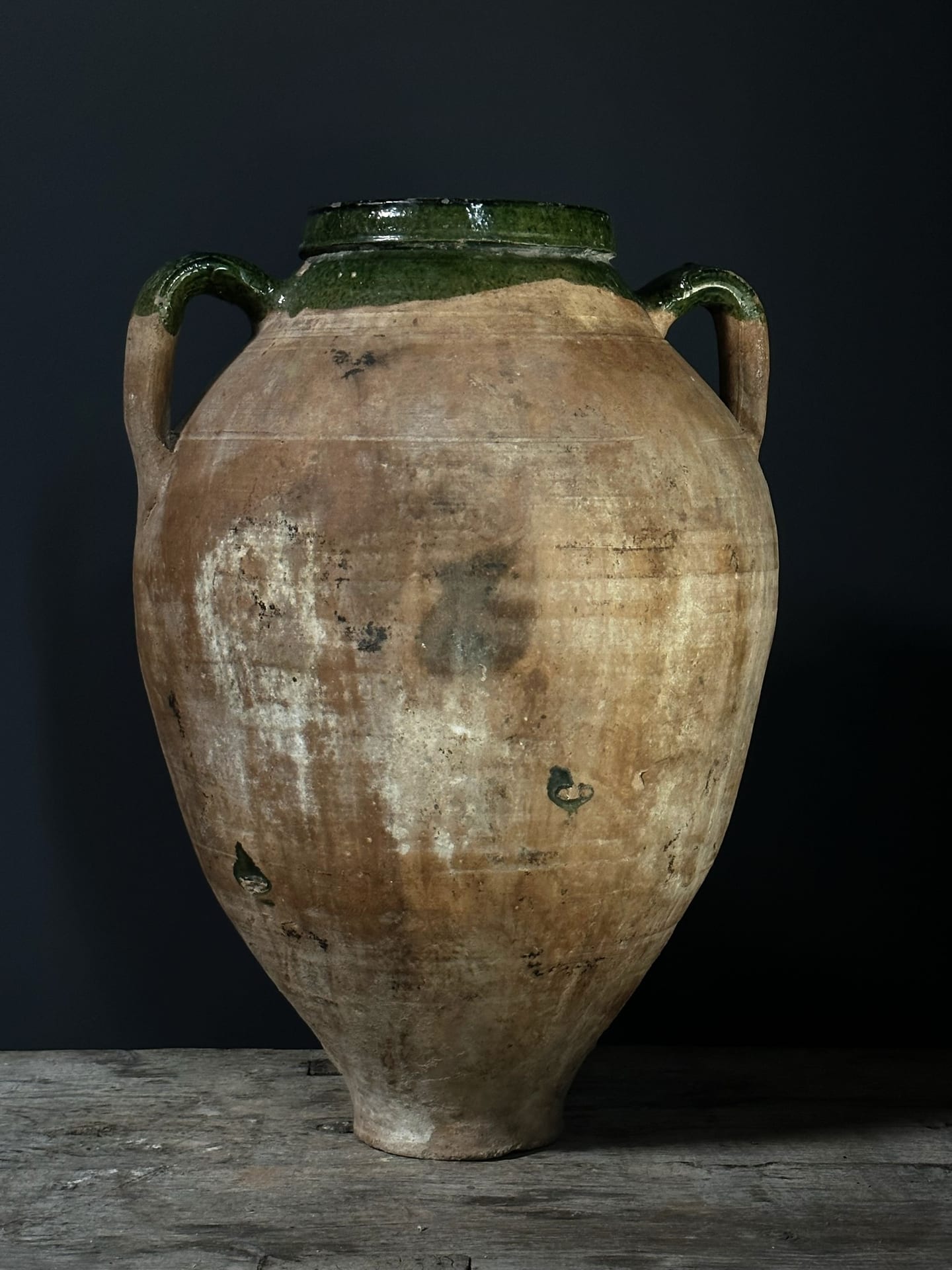 Antique olive jar