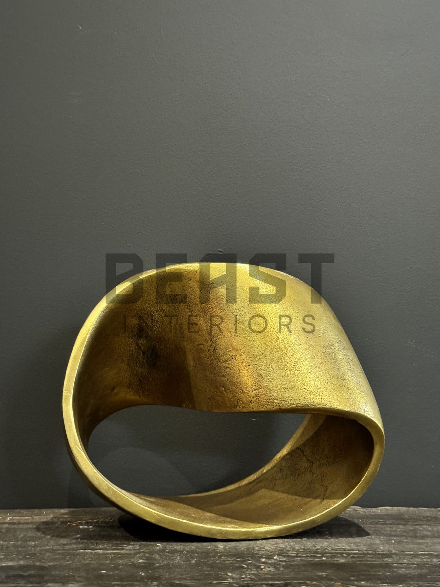 KLEINER GOLDENER MÖBIUS RING