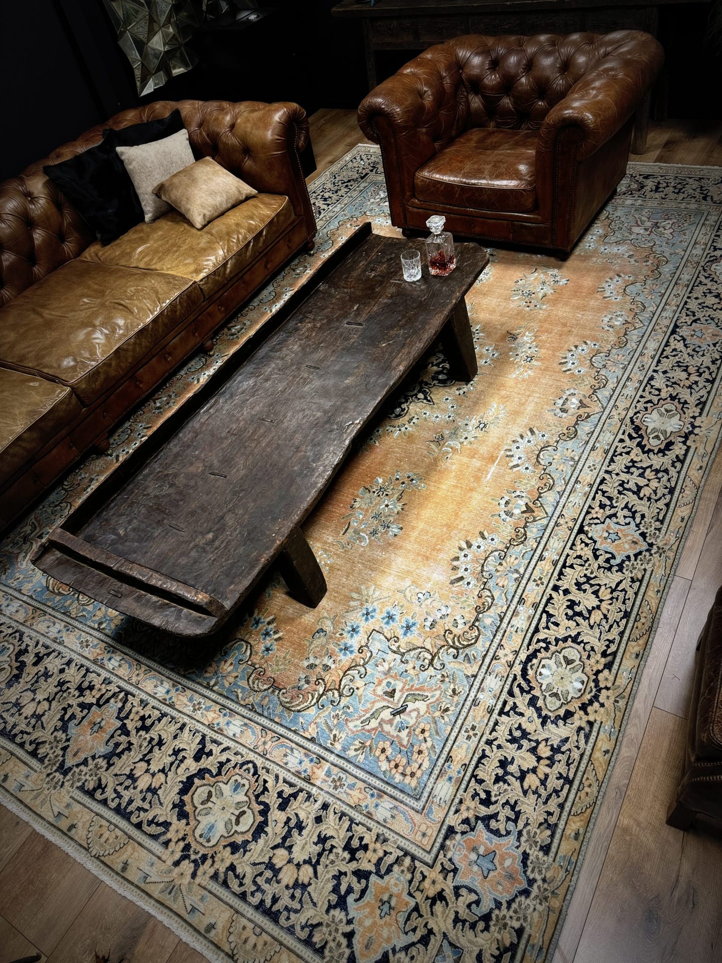 Vintage Perzich Teppich
