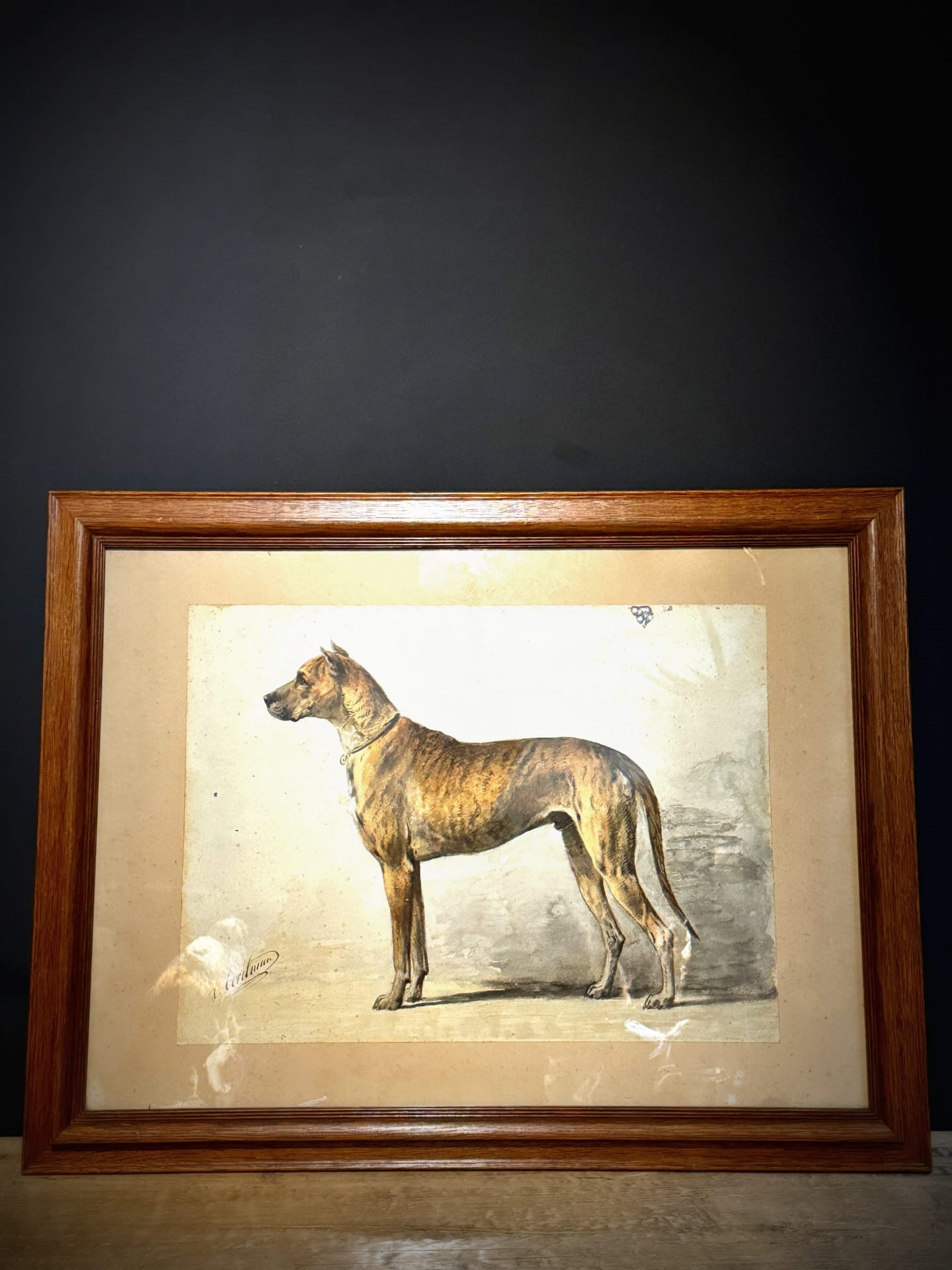 Aquarell von Otto Eerelman.