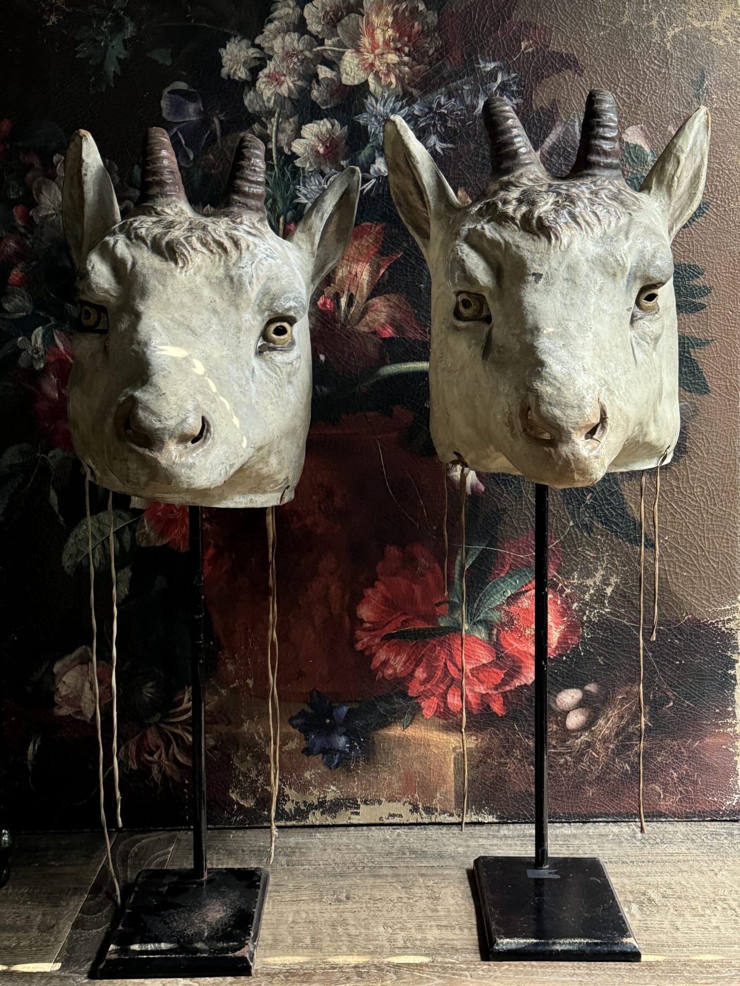 Antique masks