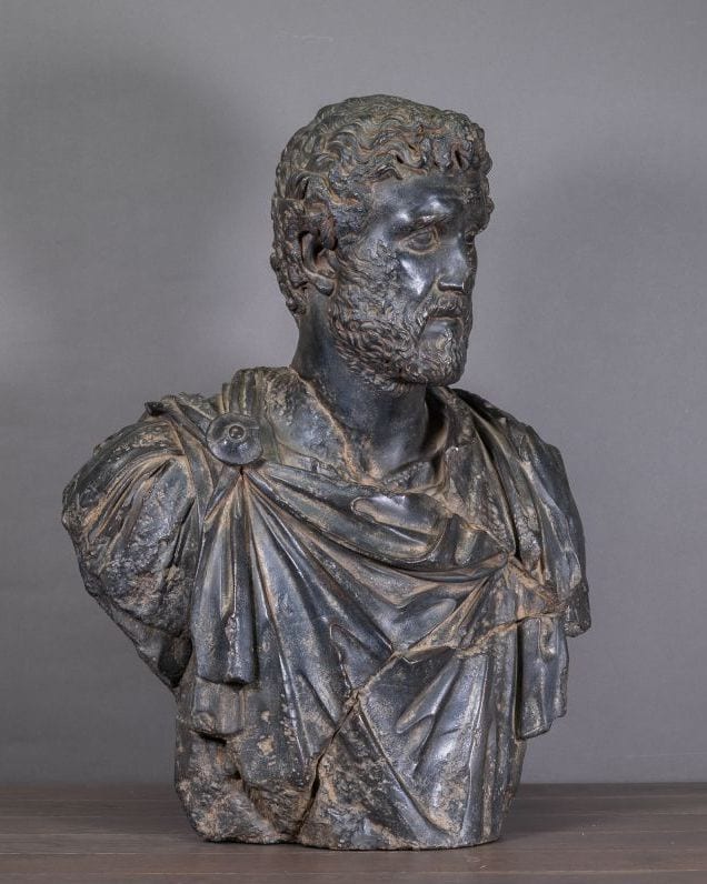 Romeinse keizer standbeeld