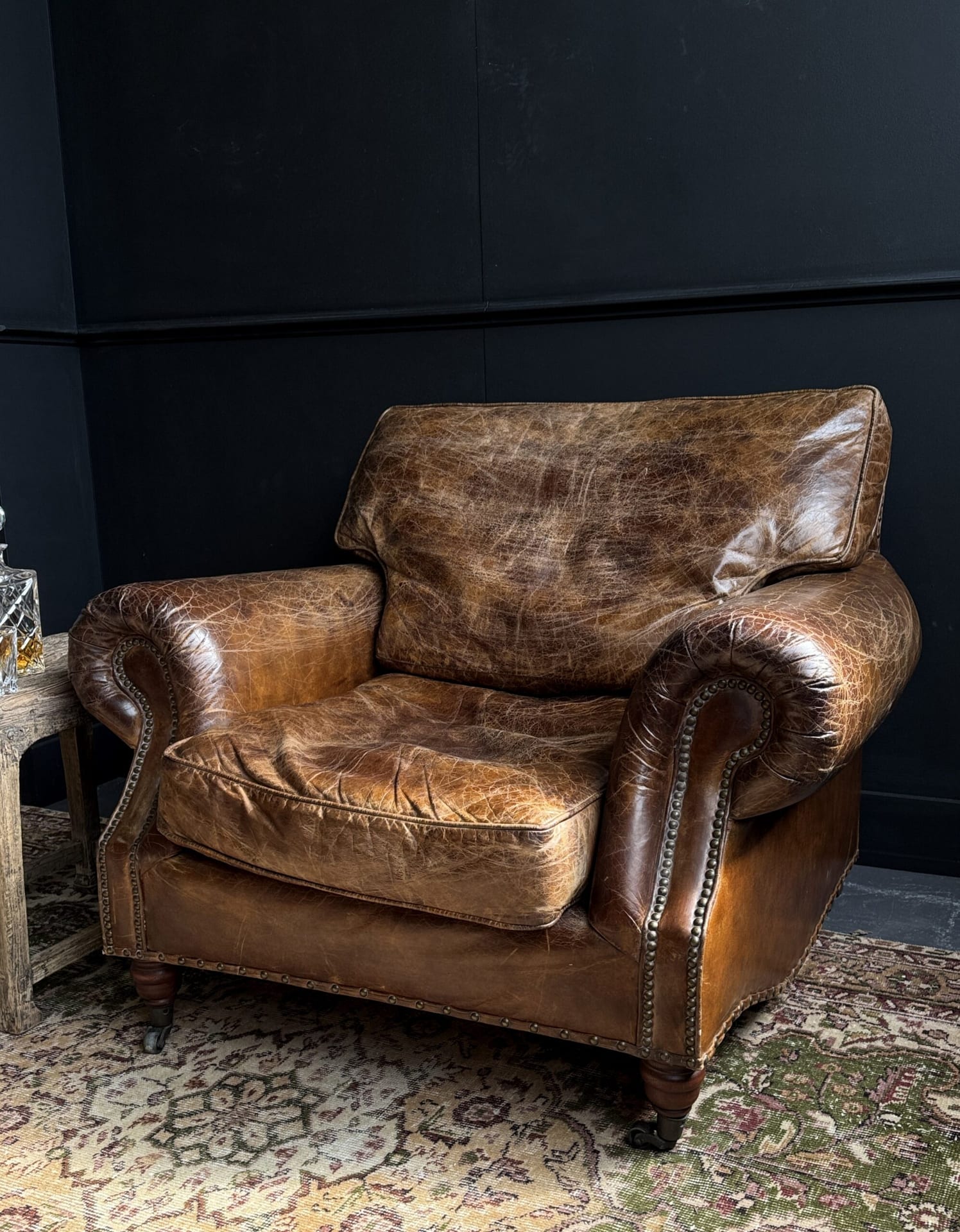 Fauteuil « Ralph Lauren » vintage