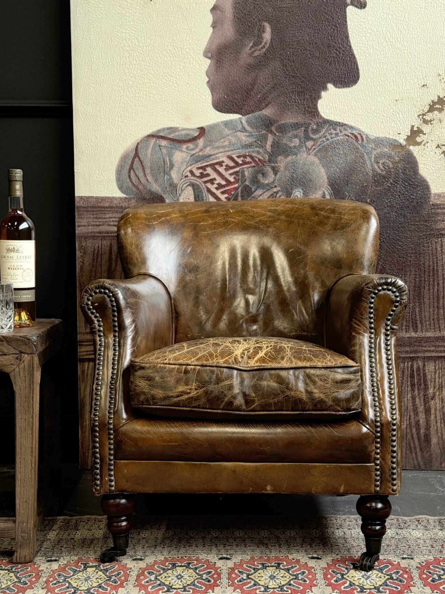 Alte Clubfauteuil
