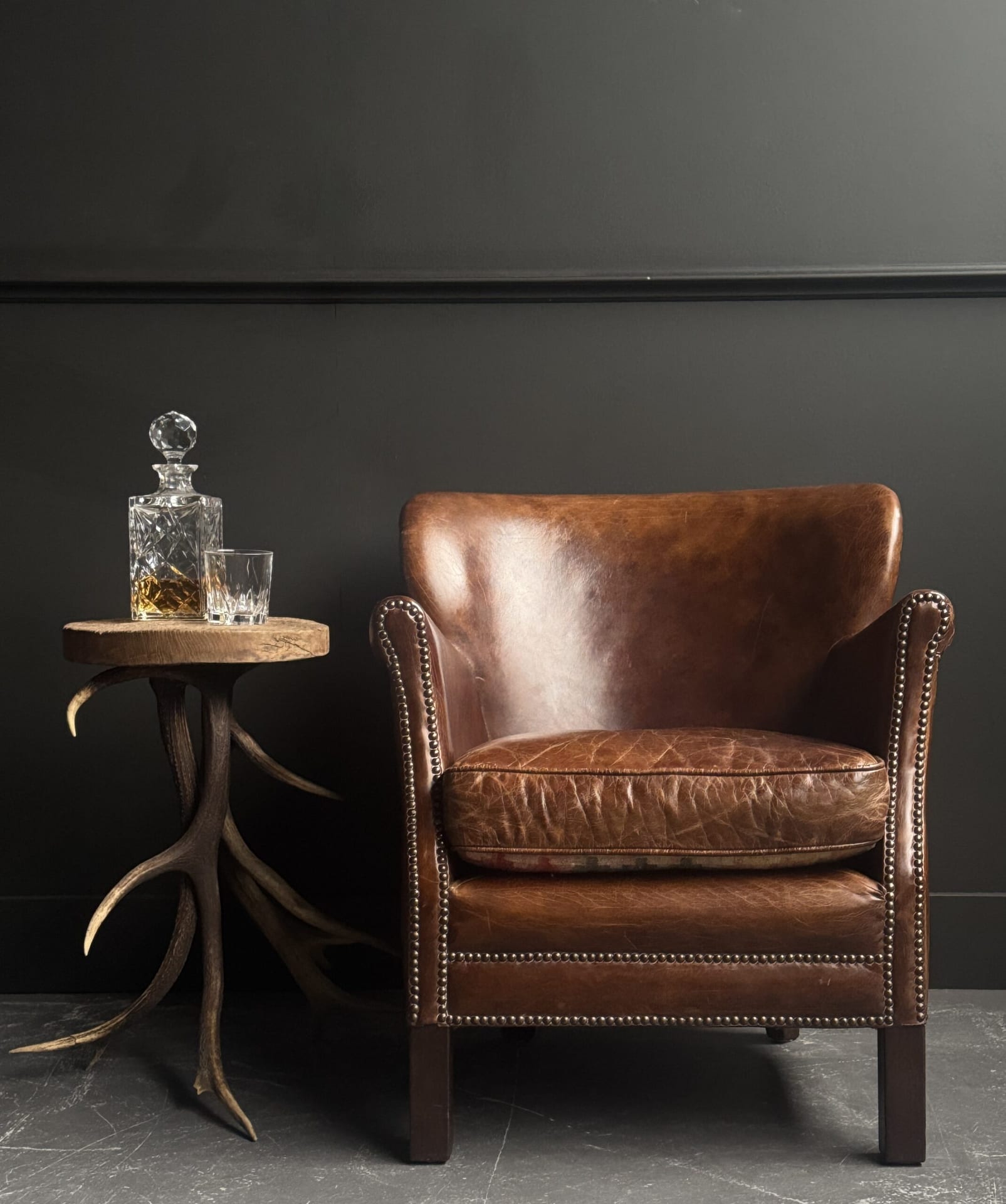 Alte Clubfauteuil