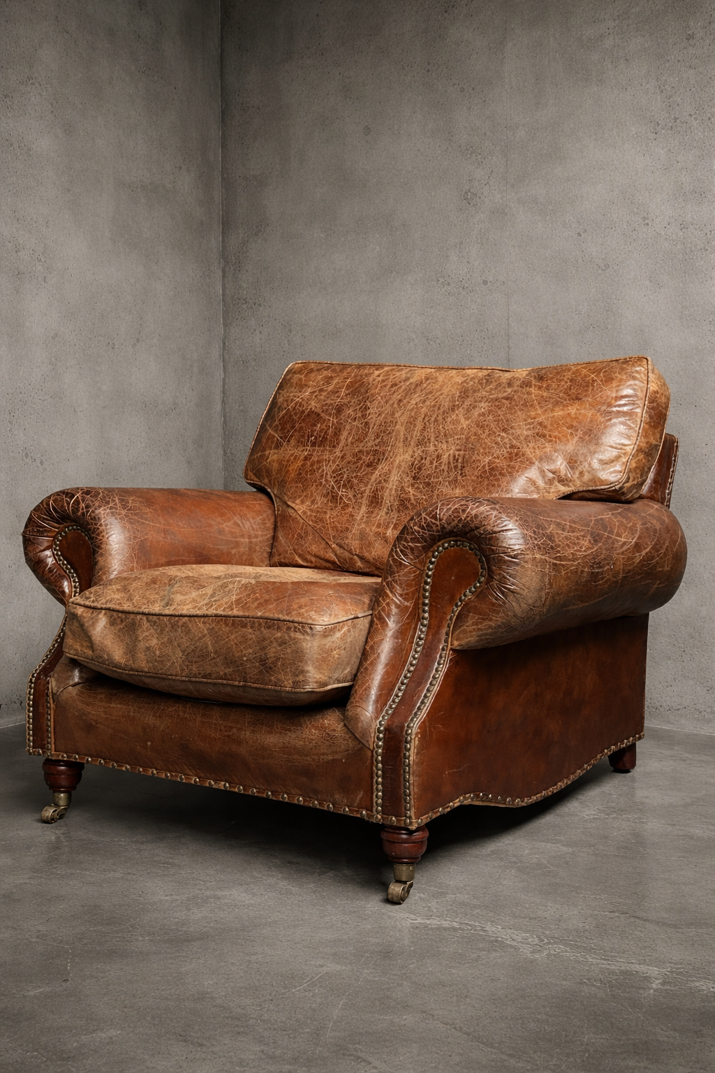 Vintage clubfauteuil