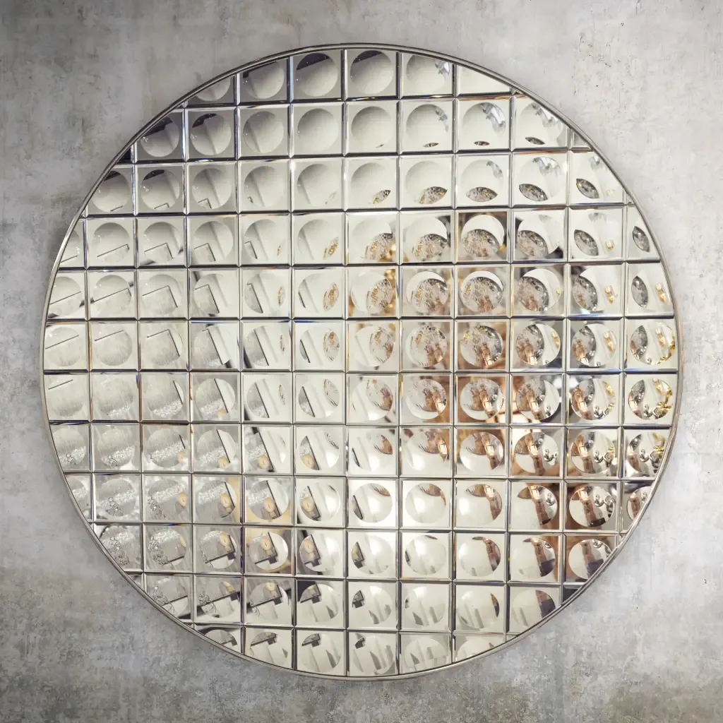 Decoratieve ronde spiegel