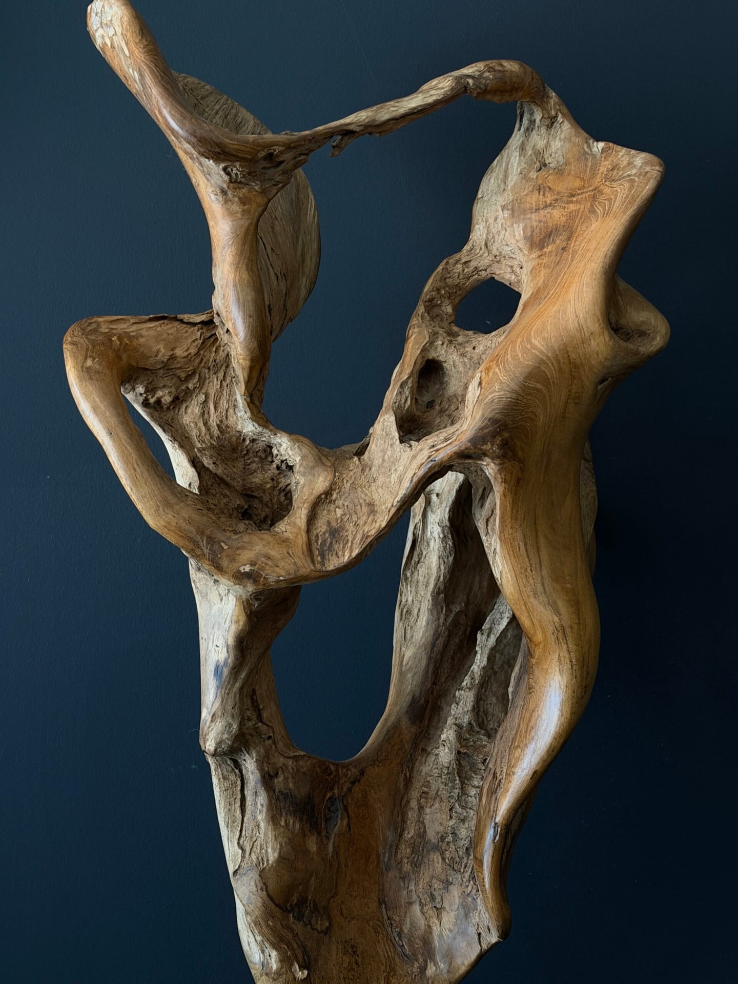 Natuurlijk houten object