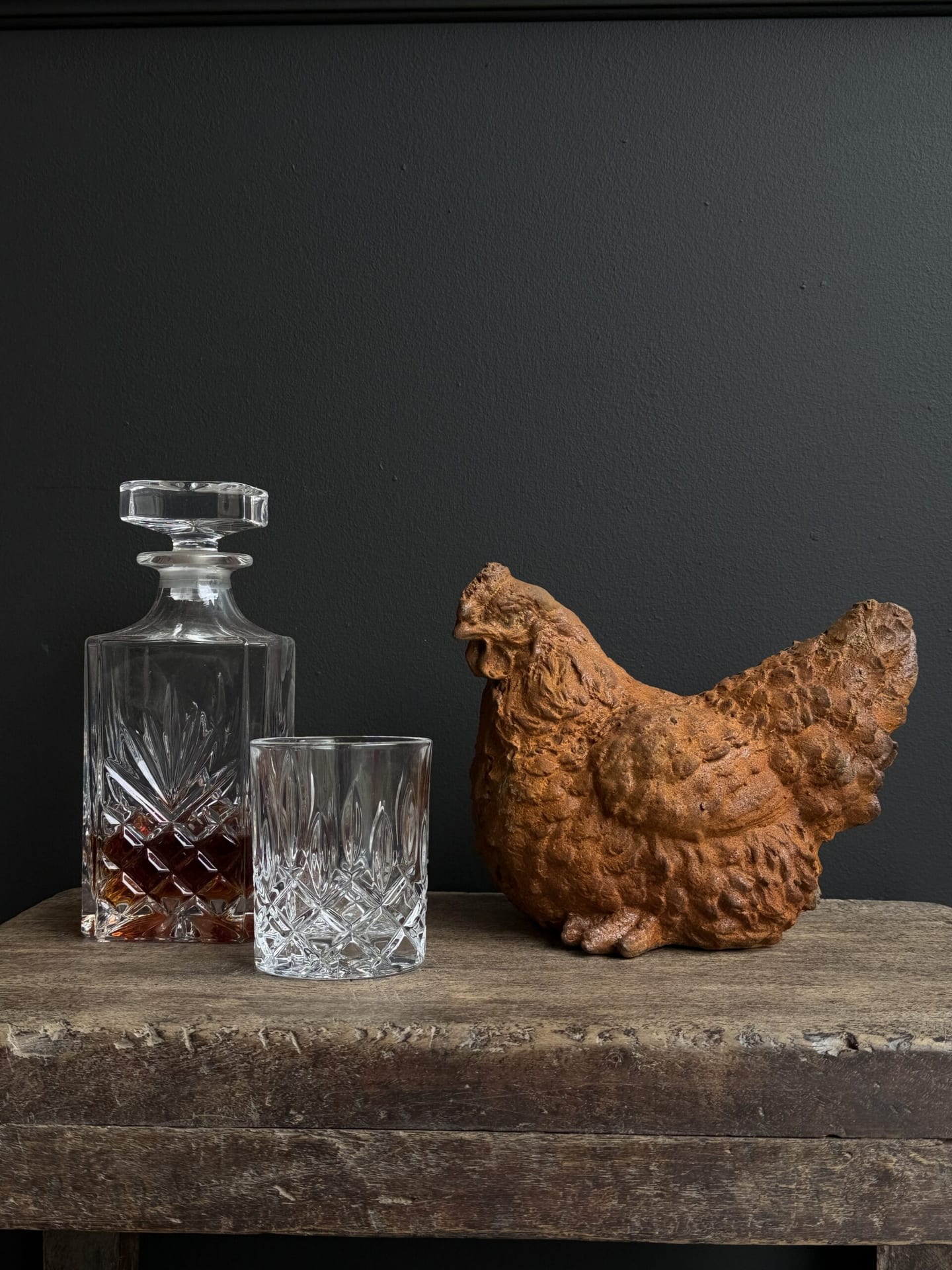 Hähnchen aus Gusseisen