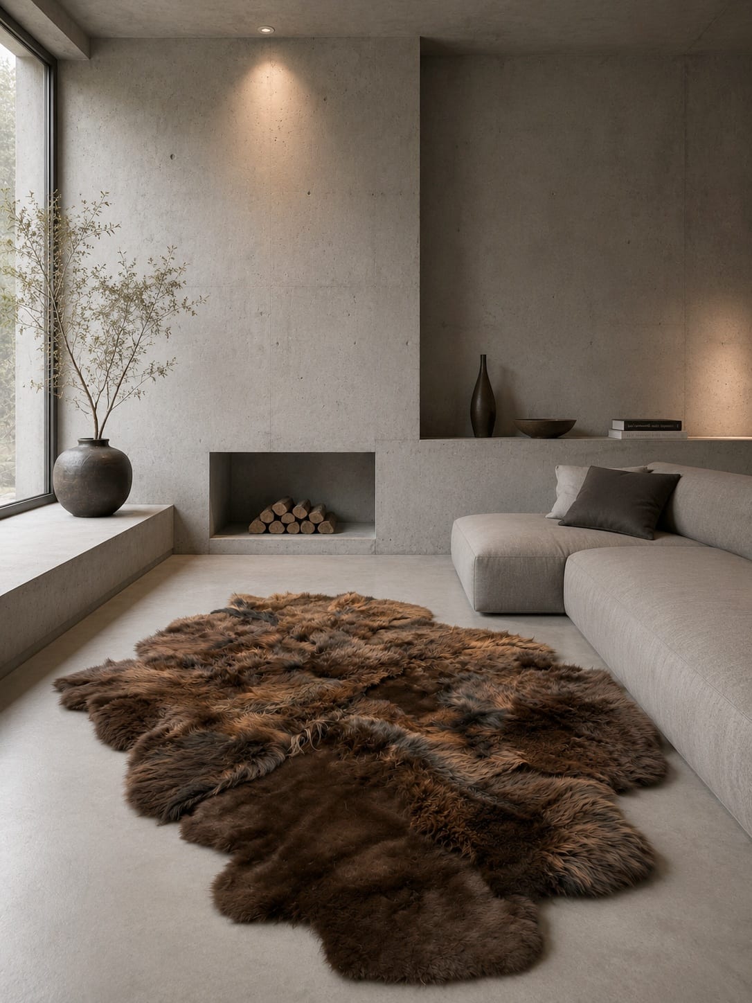 Designer schapen vloerkleed