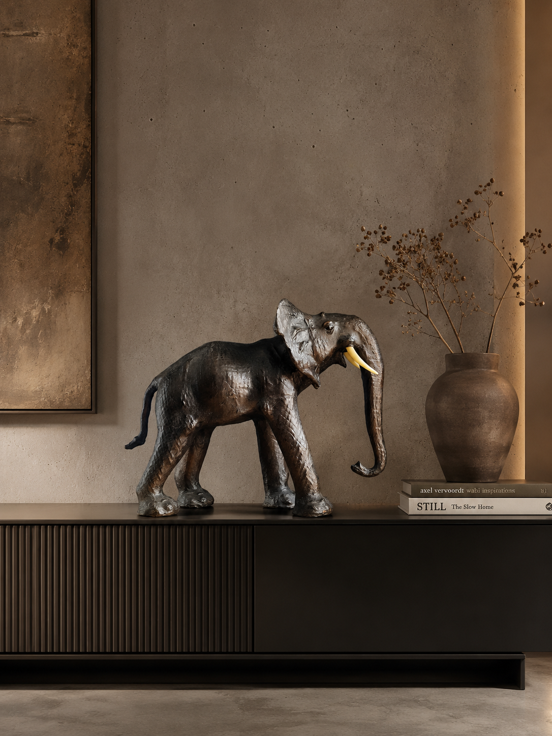 Leren olifant